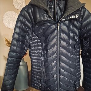 Tommy Hilfiger Charcoal and Navy Jacket